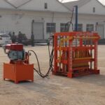 QT4-40 Small Diesel Hydraulic Brick Making Machine