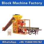 QTJ4-26 A Semi Automatic Concrete Block Making Machine