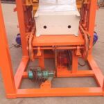 QTJ4-26 A Semi Automatic Concrete Block Making Machine