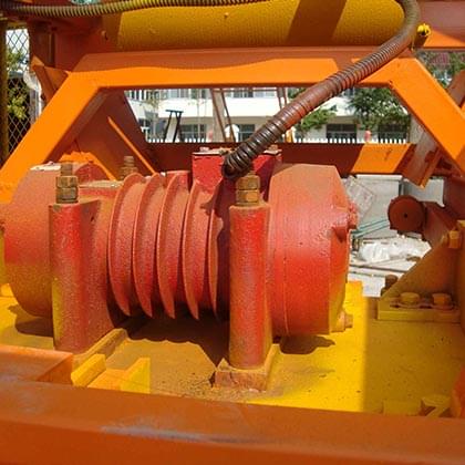 QTJ4-26 A Semi Automatic Concrete Block Making Machine