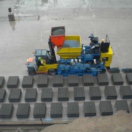 QMY10-15 Big Production Mobile Hydraulic Concrete Block Making Machine