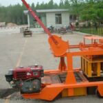 QM4-45 Diesel Mobile Concrete Block Making Machine