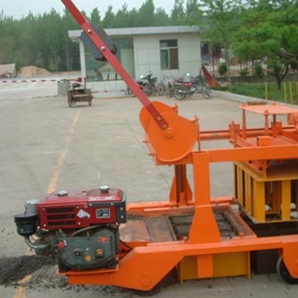 QM4-45 Diesel Mobile Concrete Block Making Machine