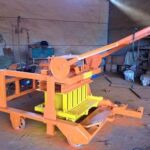 QM4-45 Diesel Mobile Concrete Block Making Machine