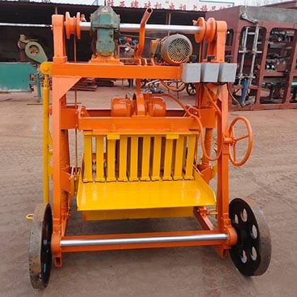 QMY4-45 Electric Mobile Block Machine for Concrete Blocks