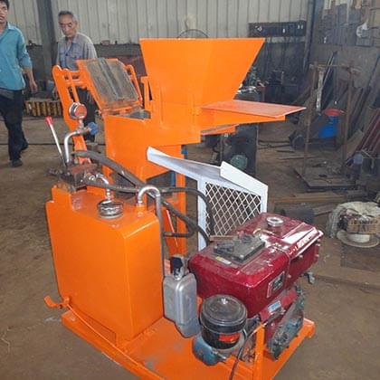SY1-25 Interlocking Brick Machine